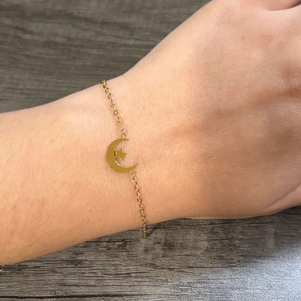 Moon & Star Bracelet
